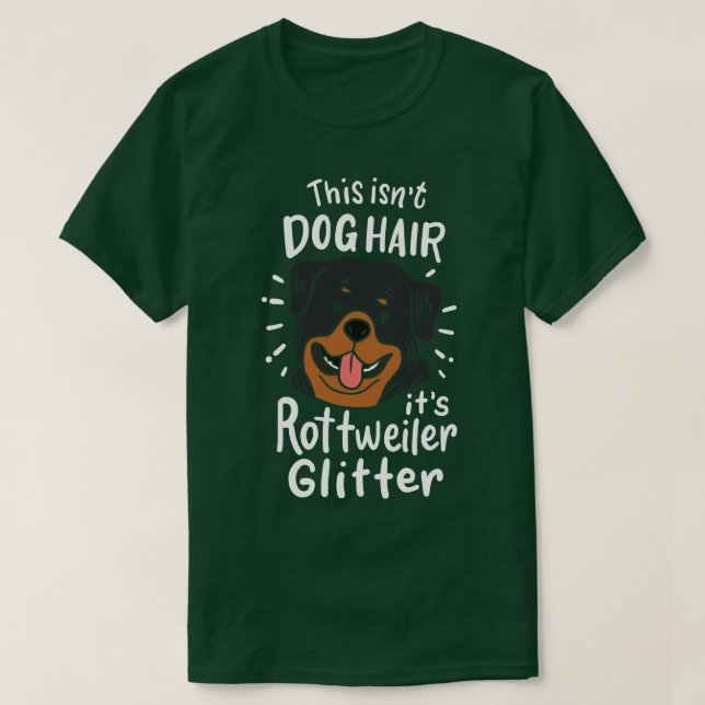 Camiseta Rottweiler Dog Hair (Diseño del anverso)