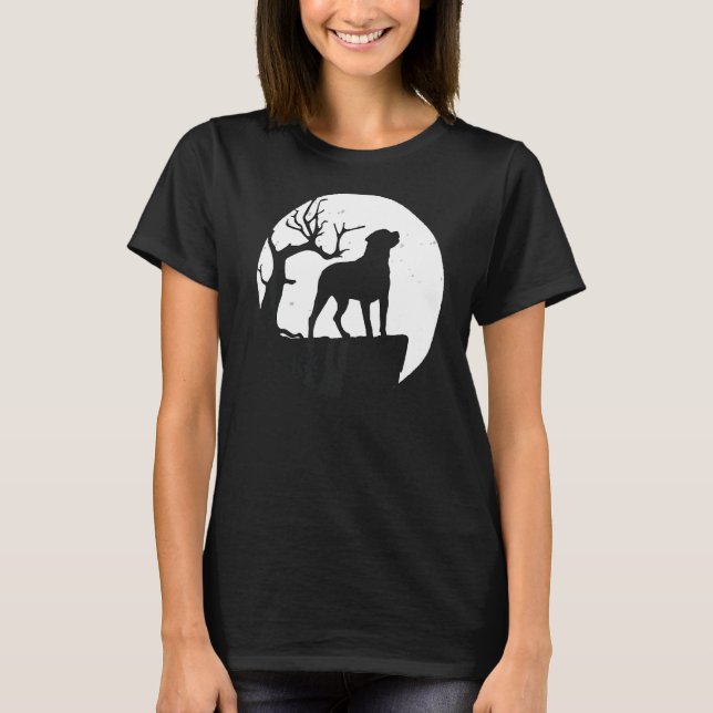 Camiseta Rottweiler Dog Retro (Anverso)