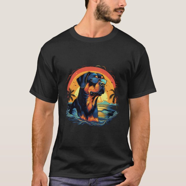Camiseta Rottweiler Dog Rottie Hombres Mujeres Niños (Anverso)