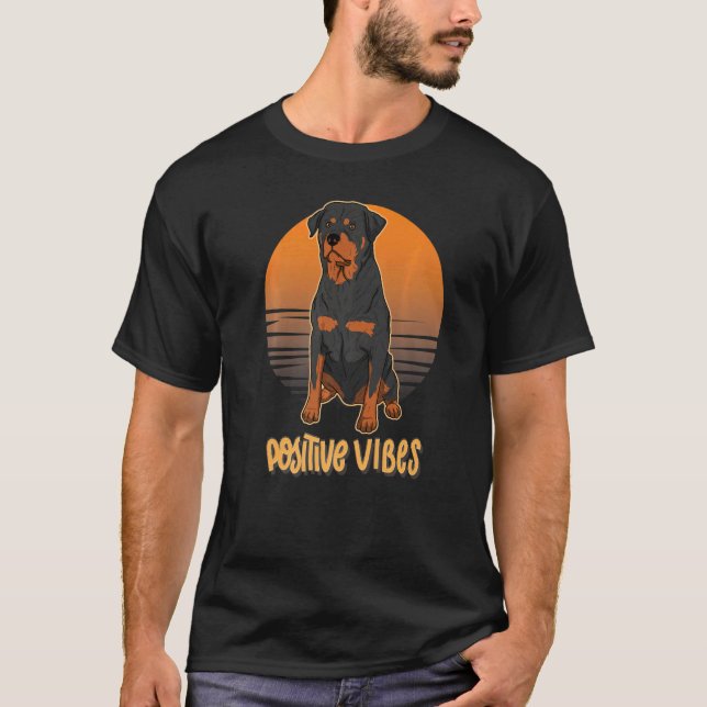 Camiseta Rottweiler Dog Vintage 43 (Anverso)