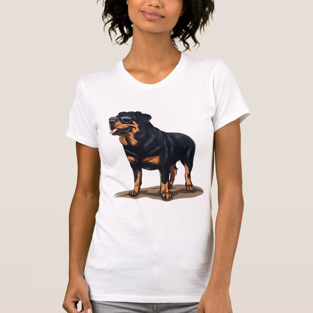Camiseta Rottweiler El Explorador (Anverso)