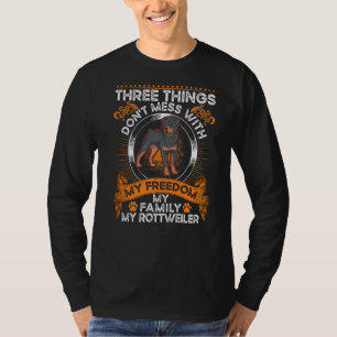 Camiseta Rottweiler Freedom Family