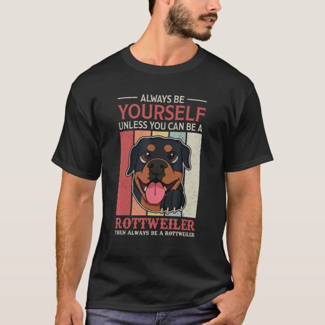 Camiseta Rottweiler Ganaderos Perros Propietarios De Perro  (Anverso)