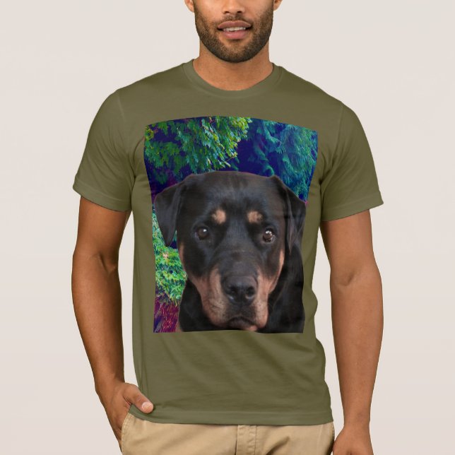 Camiseta Rottweiler, Guardián Confiado (Anverso)