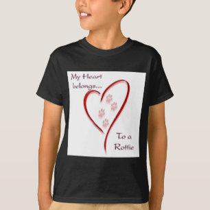 Camiseta Rottweiler Heart Pertenece