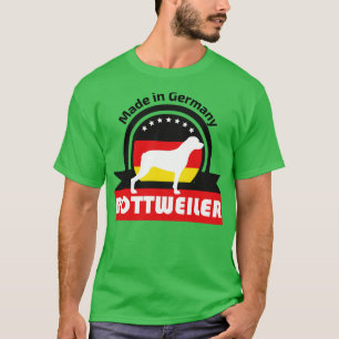 Camiseta Rottweiler hecho en Alemania