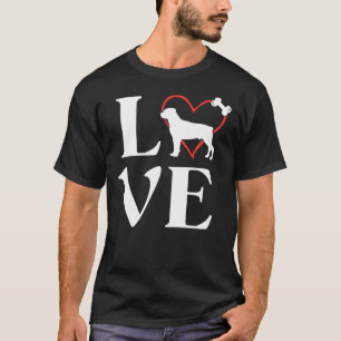 Camiseta Rottweiler Love Dogs For Women Rottie Mama
