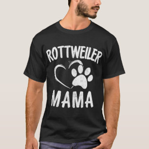 Camiseta Rottweiler Mama Gift Dog Lover Mascota R