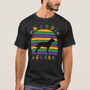 Camiseta Rottweiler Mardi Gras Mascota Dog Lover
