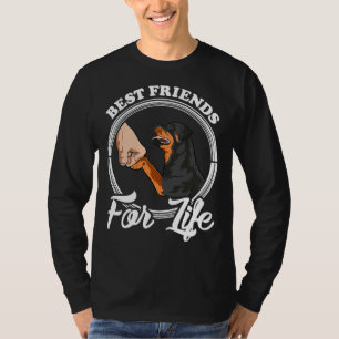 Camiseta Rottweiler Mejor Amigo Por Vida