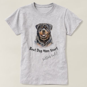 Camiseta Rottweiler Mejor Madre Perro
