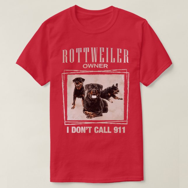 Camiseta Rottweiler Metzgerhund (11) (Diseño del anverso)