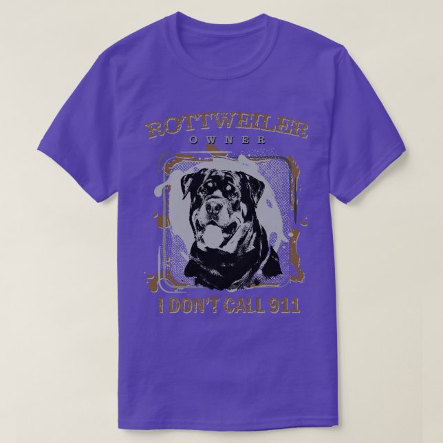 Camiseta Rottweiler Metzgerhund (12) (Diseño del anverso)
