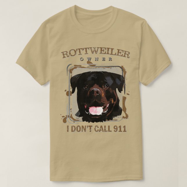 Camiseta Rottweiler Metzgerhund (16) (Diseño del anverso)
