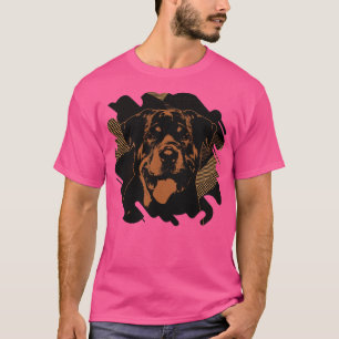 Camiseta Rottweiler Metzgerhund Digital Art 2