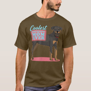 Camiseta Rottweiler Mom Dog Owner Rottweiler 