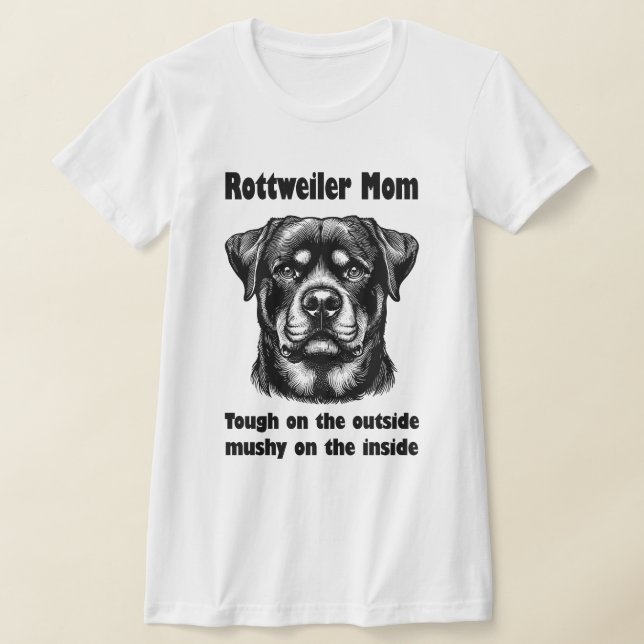 Camiseta Rottweiler Mom- Rotti (Distribución)