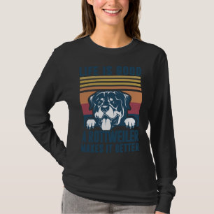 Camiseta Rottweiler Para Hombres Mujeres Rottweiler Mom Dad