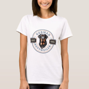 Camiseta Rottweiler para mujeres