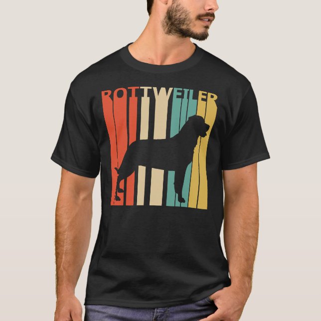 Camiseta Rottweiler Para Papá Perro O Mamá Perro (Anverso)