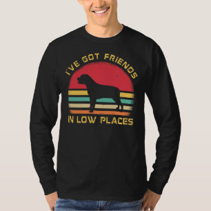 Camiseta Rottweiler Para Rottweiler Lover Retro Vintage