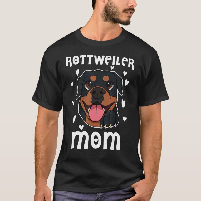 Camiseta Rottweiler Perros Ganaderos Dog Dueño De Perro Dic (Anverso)