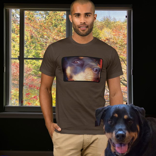Camiseta Rottweiler Portrait plantilla de 1 ranura T-Shirt (Subido por el creador)
