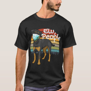 Camiseta Rottweiler Puppy con Máscara - Ew People - Rottwei