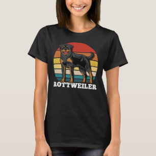 Camiseta Rottweiler Retro