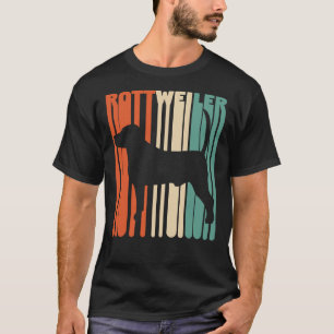 Camiseta Rottweiler retro Rottweiler vintage