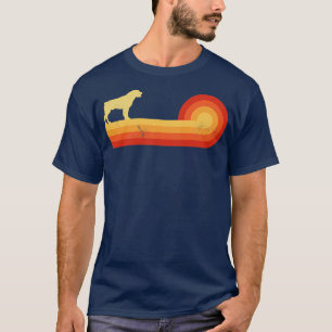 Camiseta Rottweiler Retro Vintage 60's 70s Sunset para homb