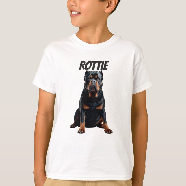 Camiseta Rottweiler Rottie (Anverso)