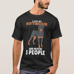 Camiseta Rottweiler Rottie Me Gusta El Perro Amor