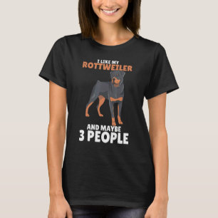 Camiseta Rottweiler Rottie Me Gusta El Perro Amor