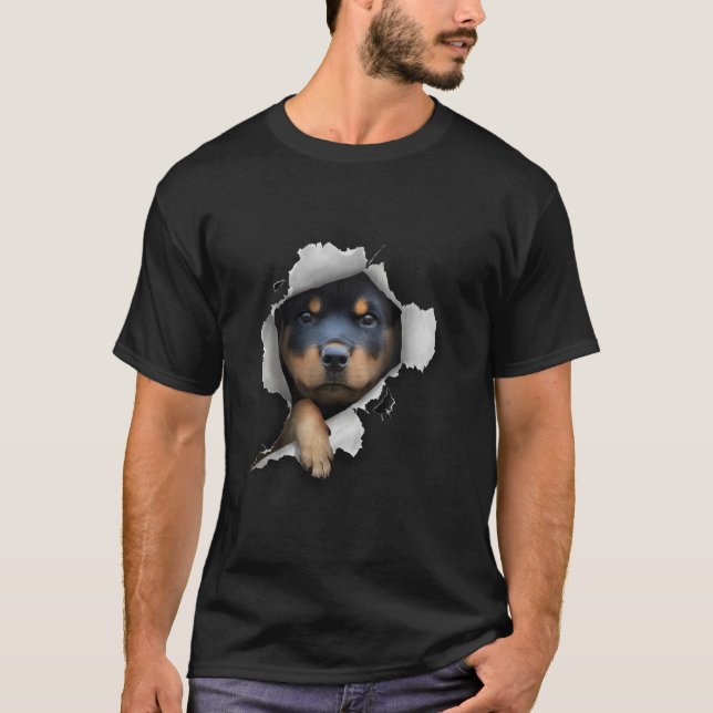 Camiseta Rottweiler Rottie Rottweiler Rottweiler (Anverso)