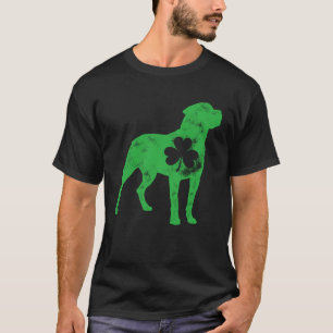 Camiseta Rottweiler St Patrick s Day Boys Chicas Shamrock D