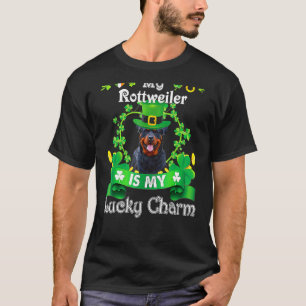 Camiseta Rottweiler St Patrick's Day Irish Funny Dog
