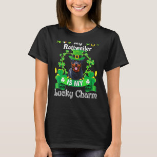 Camiseta Rottweiler St Patrick's Day Irish Funny Dog