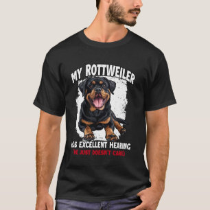 Camiseta Rottweiler T para entrenamiento y paseos Runden Ro