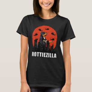 Camiseta Rottweiler T-Shirt Rottie Dog Aovers Rottweiler Mo