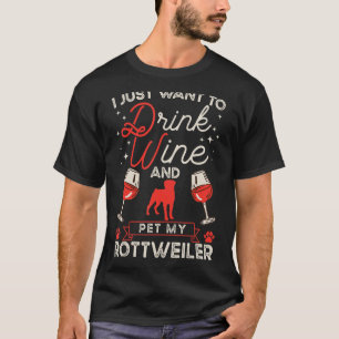 Camiseta Rottweiler Y Wine Rotti Rottweiler 2