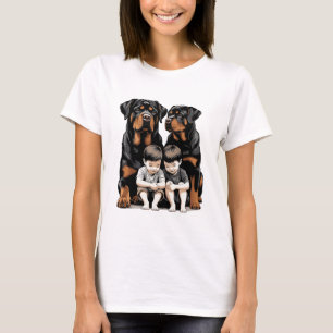 Camiseta Rottweilers, Rottweiler como guardianes leales de 