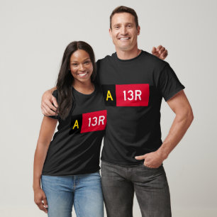 Camiseta Rótulo A13R del punto de sujeción
