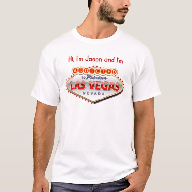 Camiseta Rótulo adaptable de Las Vegas (Anverso)