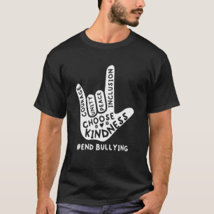 Camiseta Rótulo Amor Idioma Unidad Día Niños Naranjas 2022