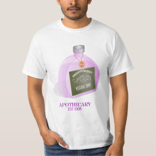 Camiseta Rótulo apothecary Vintage