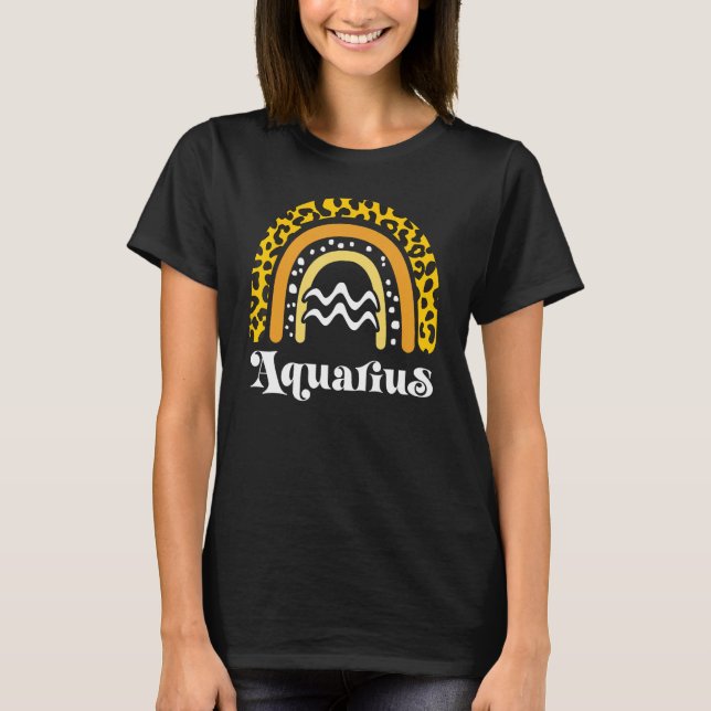 Camiseta Rótulo Aquarius Zodiac_4 (Anverso)