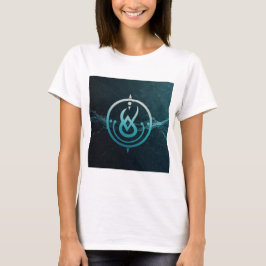 Camiseta Rótulo Aquarius Zodiac | Diseño Acuario Único