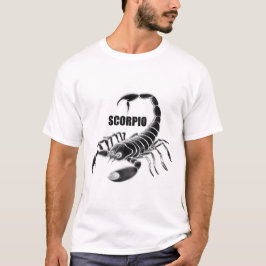 Camiseta Rótulo Astrológico Escorpio