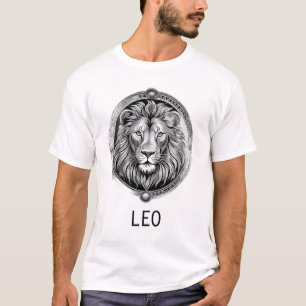 Camiseta Rótulo Astrológico Leo